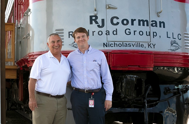 Representative Sal Santoro Visits R. J. Corman Headquarters R. J